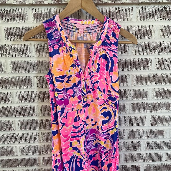 Lilly Pulitzer Essie Dress Catch and Release sz xs - Picture 2 of 7